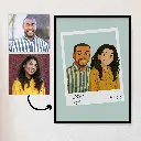 🎨 Portrait Personnalisé de Couple en Style Cartoon